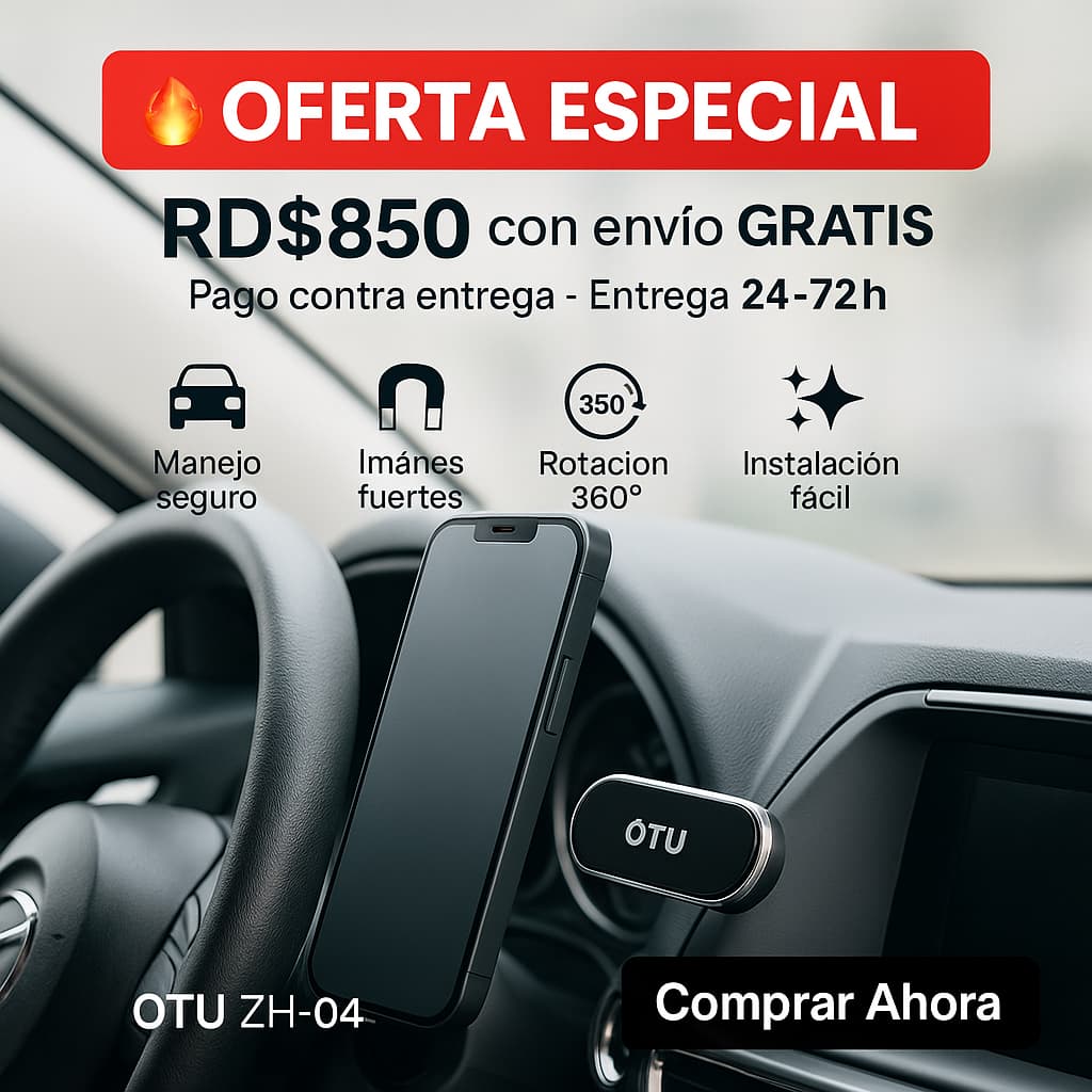 📱 Soporte Magnético Universal para Celular
